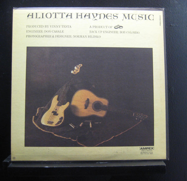 Aliotta Haynes - Aliotta Haynes Music LP Mint- A 10108 Ampex 1970 Vinyl Record - Shuga Records