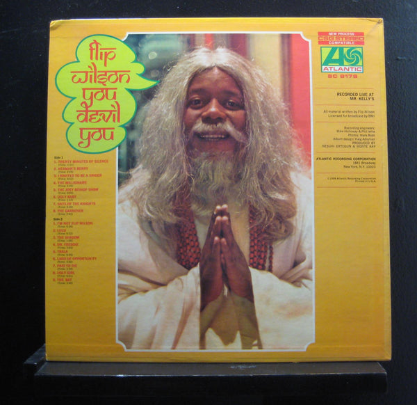 Flip Wilson - You Devil You LP Mint- SC 8179 Atlantic Stereo 1st 1968 Record - Shuga Records