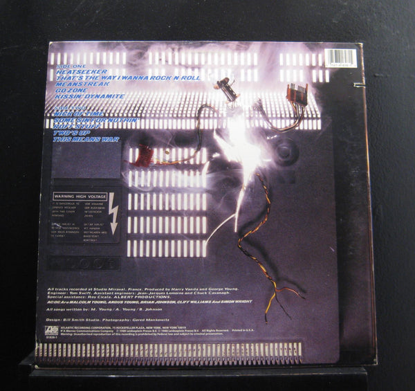 AC/DC - Blow Up Your Video LP Mint- 81828-1 Gold Promo 1988 Vinyl Record - Shuga Records