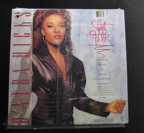 D'atra Hicks - Sweet Talk - New 12" Single Record 1989 Capitol USA Vinyl - Soul / Swingbeat / Funk - Shuga Records