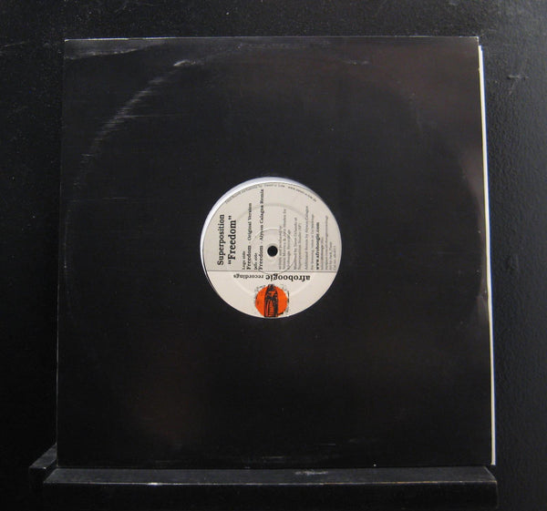 Superposition - Freedom - Mint- 12" Single Record Belgium 2007 USA Vinyl - Progressive House / Breaks - Shuga Records