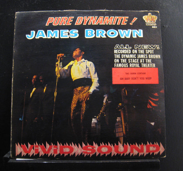 James Brown - Pure Dynamite! Live At The Royal - VG LP Record 1964 King USA Mono Original Press Vinyl - Funk / Soul - Shuga Records