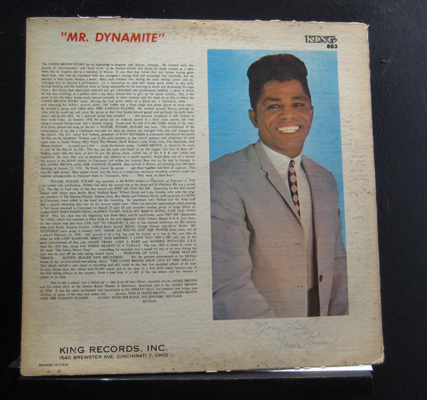 James Brown - Pure Dynamite! Live At The Royal - VG LP Record 1964 King USA Mono Original Press Vinyl - Funk / Soul - Shuga Records