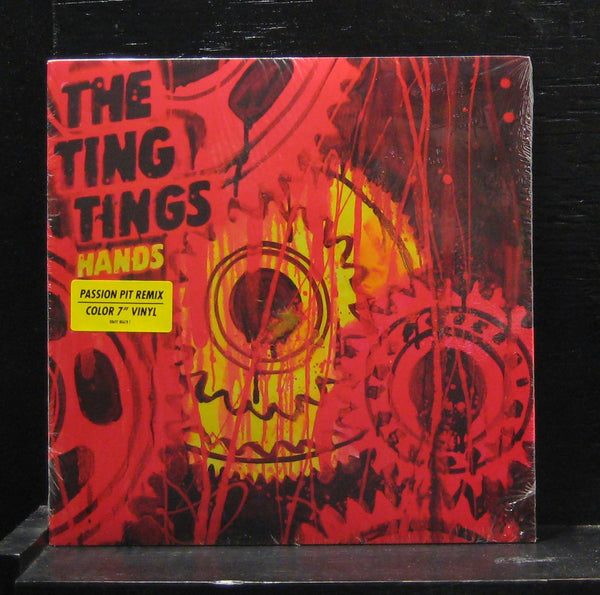 The Ting Tings - Hands / Passion Pit Remix 7" NEW Orange Vinyl 2010 886978067876 - Shuga Records