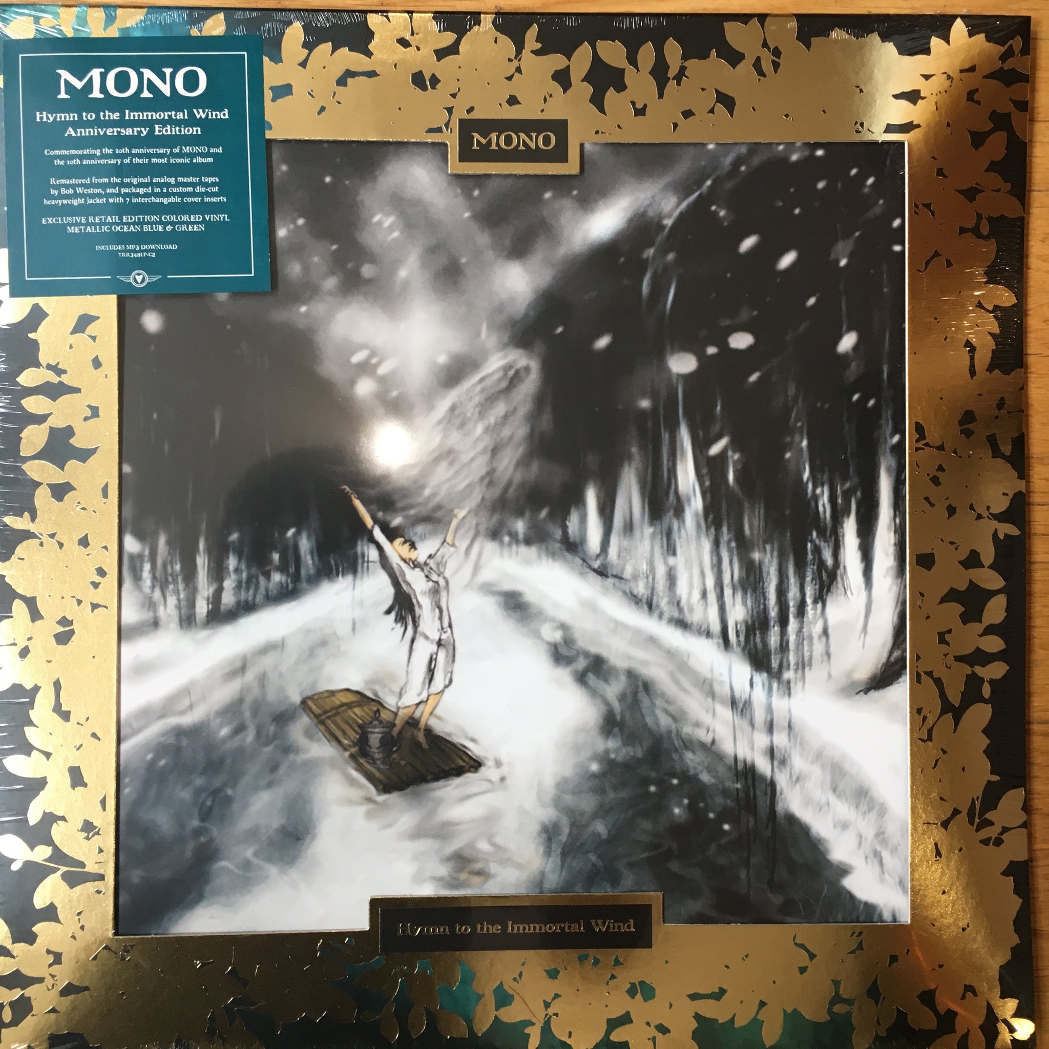 MONO - Hymn To The Immortal Wind (10 Year Anniversary Edition) - New 2 LP Record 2019 Metallic Blue-Green  Vinyl - Post Rock / Noise