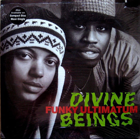 Divine Beings ‎– Funky Ultimatum - Mint- 12" Single Record 1994 Reprise USA Vinyl - Hip Hop