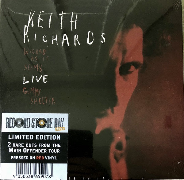 Keith Richards ‎– Live - New 7" Single Record Store Day 2021 BMG USA RSD Vinyl - Rock