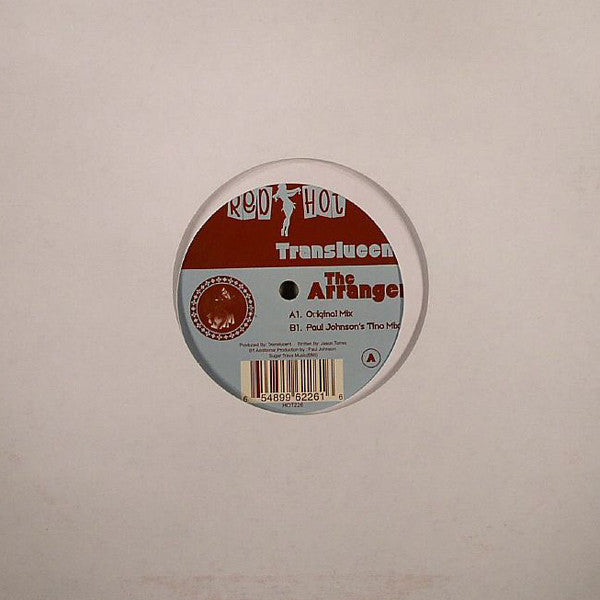 Translucent - The Arranger (Paul Johnson Remix) - New 10" Single Record 2004 Red Hot USA Vinyl - Chicago House / Jazzdance - Shuga Records