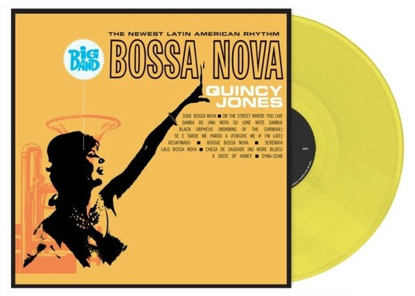 Quincy Jones ‎– Big Band Bossa Nova (1962) - New LP Record 2021 DOL Europe Import Translucent Yellow 180 gram Vinyl - Jazz / Latin Jazz - Shuga Records