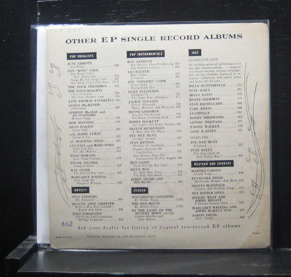 Pete Kelly's Big 7 - The Dixie Style Of Pete Kelly's Big 7 VG+ 7" 1956 EAP 1-404 - Shuga Records