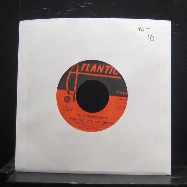 Aleem Featuring Leroy Burgess - Love's On Fire 7" 7-89439 Atlantic 1986 Vinyl 45 - Shuga Records