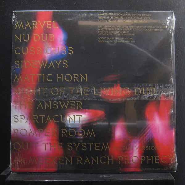 Team Scrub - Never Again For The First Time - New LP Record 2007 Self-released USA Vinyl -Electronic / Dub / Leftfield - Shuga Records