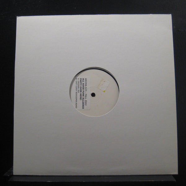 All Good Funk Alliance - Party Over Here! 12" VG+ AROMA 023 Belgium Promo Record - Shuga Records
