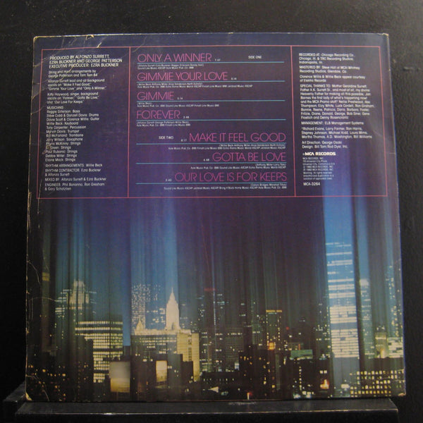 Alfonzo Surrett - Comin' Out LP VG MCA-3264 Stereo 1980 USA Vinyl Record - Shuga Records