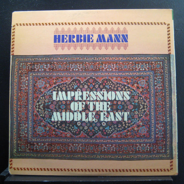 Herbie Mann - Impressions Of The Middle East - VG LP Record 1967 Atlantic USA Original Mono Vinyl - Jazz / Bop - Shuga Records
