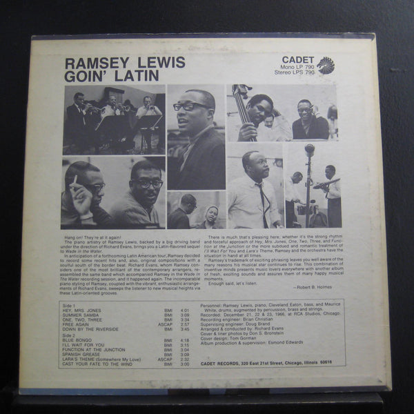 Ramsey Lewis - Goin' Latin - VG+ LP Record 1967 Cadet USA Original Stereo Vinyl - Jazz / Soul-Jazz / Latin - Shuga Records