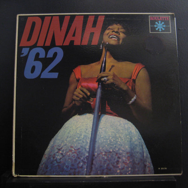 Dinah Washinton - Dinah '62 LP VG+ R-25170 Mono 1962 Roulette USA Vinyl Record - Shuga Records