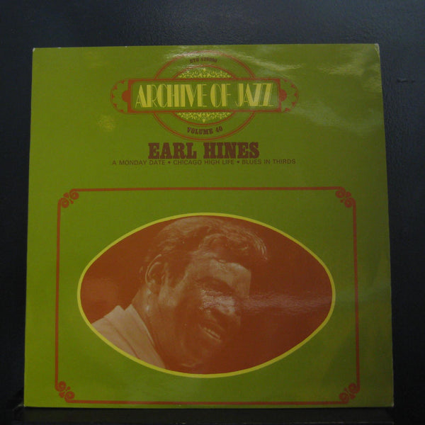 Earl Hines - Archive Of Jazz - Mint- LP Record 1972 BYG France Vinyl - Jazz - Shuga Records