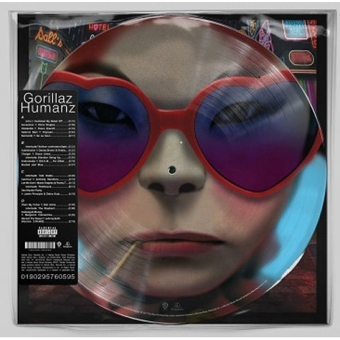 Gorillaz - Humanz - New Vinyl 2017 Warner Bros RSD Black Friday Exclusive 2LP Picture Disc (Limited to 4900) - Alt-Rock / Trip Hop / Electronica