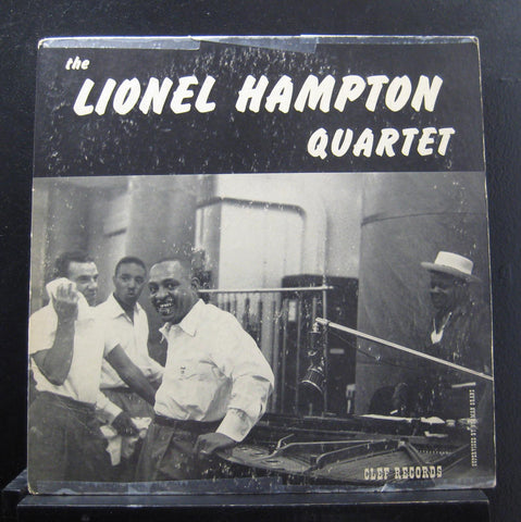 The Lionel Hampton Quartet – The Lionel Hampton Quartet - VG LP Record 1954 Clef USA Mono Vinyl - Jazz / Bop / Swing