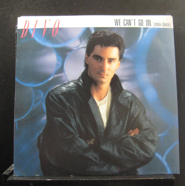 Divo - We Can't Go On 12" VG+ CGD 15372 Italy 1988 Vinyl Record - Shuga Records