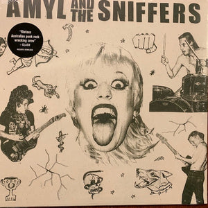 Amyl And The Sniffers ‎– Amyl And The Sniffers - New LP Record 2019 ATO/Flightless USA Black Vinyl & Download - Punk / Garage Rock