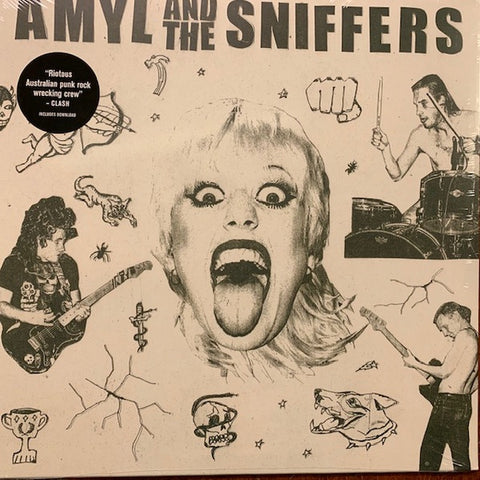 Amyl And The Sniffers - Amyl And The Sniffers - New LP Record 2019 ATO/Flightless USA Black Vinyl & Download - Punk / Garage Rock