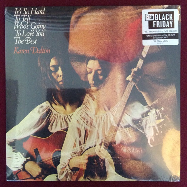 Karen Dalton - It's So Hard To Tell Who's Going To Love You The Best (1969) - New LP Record Store Day Black Friday 2020 Capitol USA 180 gram Vinyl - Folk / Country Blues - Shuga Records