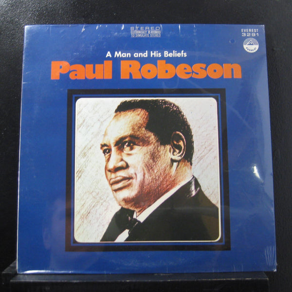 Paul Robeson - A Man And His Beliefs - New LP Record 1971 Everest USA Original Vinyl - Folk / Blues / Ballad - Shuga Records