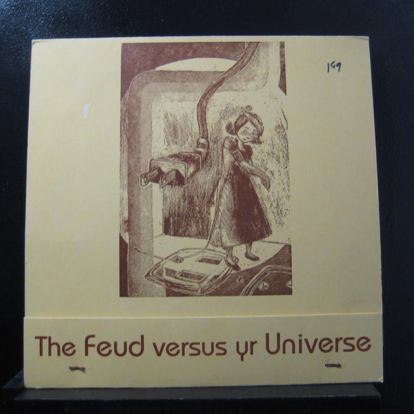 The Feud - The Feud Versus Yr Universe - VG+ LP Record 1998 Silent Q Records USA Vinyl, Insert & Booklet - Krautrock / Experimental - Shuga Records