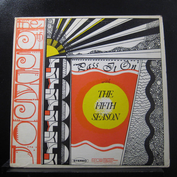 The Fifth Season - Pass It On VG+ LP Record 1970 RPC Private Press USA Vinyl - Folk / Gospel / Indiana - Shuga Records