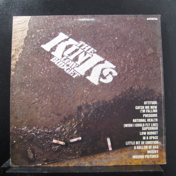 The Kinks - Low Budget - VG+ LP Record 1979 Arista USA Vinyl - Pop Rock - Shuga Records