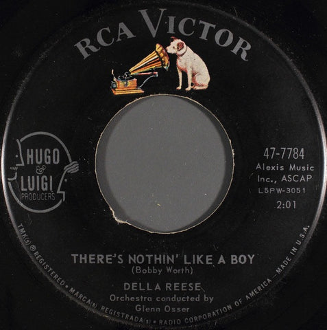 Della Reese ‎– And Now / There's Nothin' Like A Boy - VG+ 45rpm 1960 USA RCA Records - Jazz / Pop