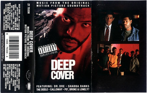 Various ‎– Deep Cover - Music From The Original Motion Picture Soundtrack - Used Cassette 1992 Solar - Soundtrack