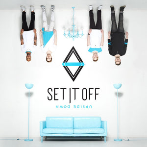 Set It Off – Upside Down - New LP Record 2016 Equal Vision Cloudy Clear & Blue Vinyl - Rock / Alternative Rock - Shuga Records