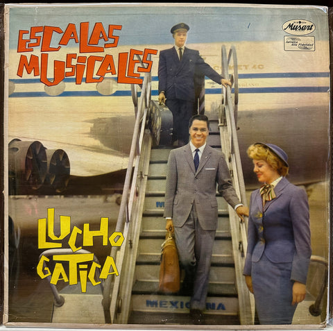Lucho Gatica – Escalas Musicales - VG LP Record 1960s Musart Mexico Mono Vinyl - Latin / Bolero