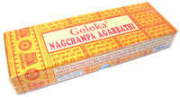 Satya Nag Champa - Goloka Agarbatti Incense - 16gram Box (~12 Sticks) - Step Your Vibes Up