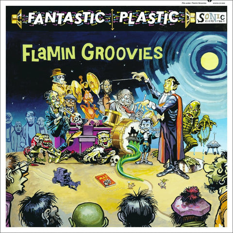 The Flamin' Groovies ‎– Fantastic Plastic - New Vinyl Record 2017 Sonic Kicks Records Pressing - Garage Rock / Power Pop