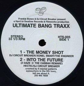 Various ‎– Ultimate Bang Traxx - Mint- 12" Single Record 2002 USA Vinyl - Techno