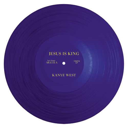 Kanye West - Jesus Is King - New LP Record 2020 Def Jam Transparent Blue Vinyl - Hip Hop / Gospel / R&B - Shuga Records