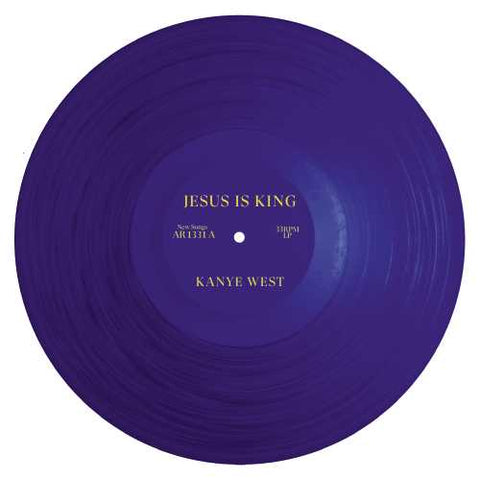 Kanye West ‎– Jesus Is King - New LP Record 2020 Def Jam Transparent Blue Vinyl  - Hip Hop / Gospel / R&B