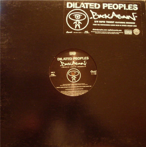 Dilated Peoples ‎- Back Again - VG+ 12" Single Promo 2005 USA - Rap / Hip Hop