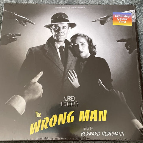Bernard Herrmann ‎– The Wrong Man (Original Motion Picture 1956) - New LP Record 2021 DOL Europe Import Translucent Yellow Vinyl - Soundtrack