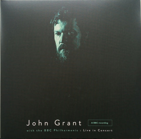 John Grant With The BBC Philharmonic ‎– Live In Concert - New Vinyl 2015 Bella Union EU RSD Exclusive 2 Lp on Silver Vinyl with Gatefold Jacket and Download - Art Rock / Downtempo / Strings