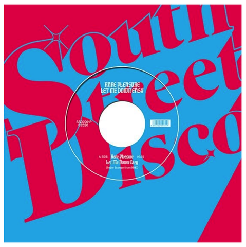Rare Pleasure - Let Me Down Easy –New 7" Single Record Store Day UK South Street Disco Vinyl - Soul / Disco
