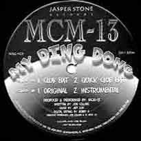 MCM 13 ‎- My Ding Dong - VG+ 12" Single 1995 USA - Chicago House