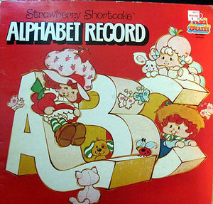 Strawberry Shortcake - Alphabet Record - VG 1982 Stereo USA - Children's