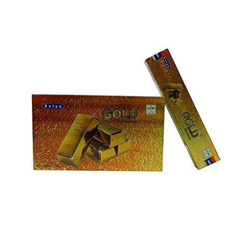 Satya Nag Champa - Gold Incense - New 15g Pack