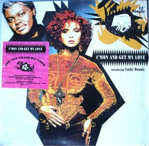 D-Mob Introducing Cathy Dennis ‎- C'mon And Get My Love - VG+ 12" Stereo 1989 USA - Electronic / House