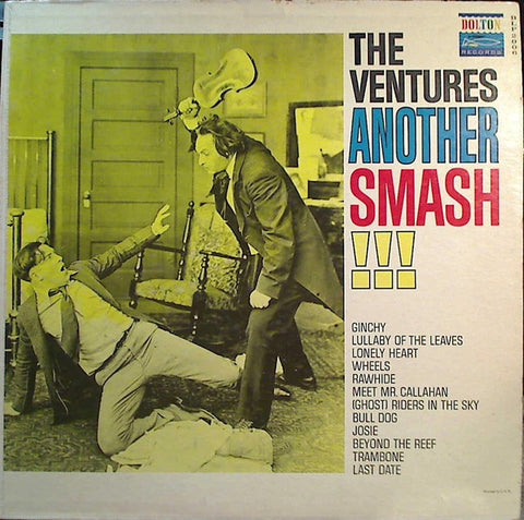 The Ventures ‎– Another Smash - VG Lp Record 1961 Dolton USA Mono Original Vinyl - Rock / Surf